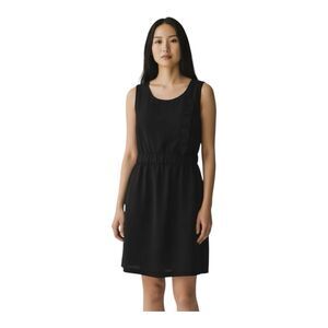 J. Crew Black Wool Style 34097 Indee Sleeveless Dress Size 6